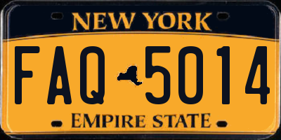 NY license plate FAQ5014