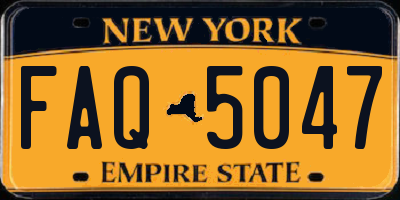 NY license plate FAQ5047