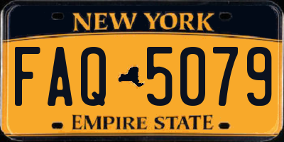 NY license plate FAQ5079
