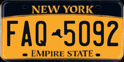 NY license plate FAQ5092