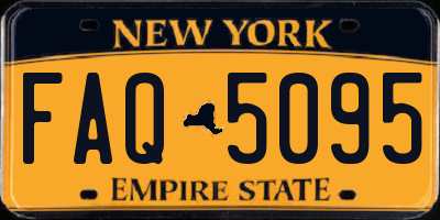 NY license plate FAQ5095