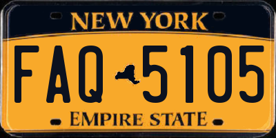 NY license plate FAQ5105