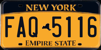 NY license plate FAQ5116