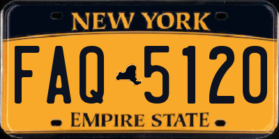 NY license plate FAQ5120