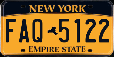 NY license plate FAQ5122
