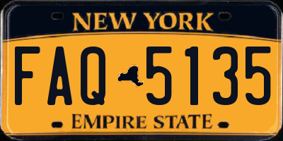 NY license plate FAQ5135