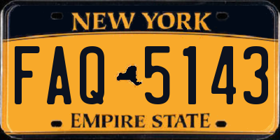 NY license plate FAQ5143