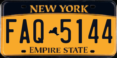 NY license plate FAQ5144