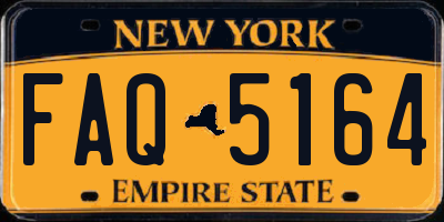 NY license plate FAQ5164
