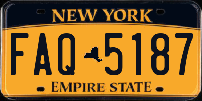 NY license plate FAQ5187