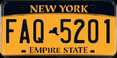 NY license plate FAQ5201