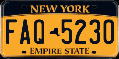 NY license plate FAQ5230