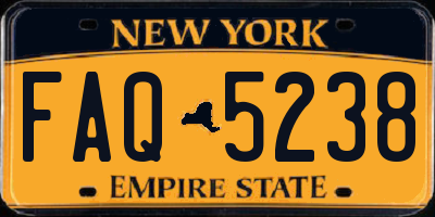 NY license plate FAQ5238