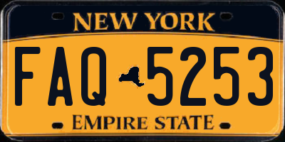 NY license plate FAQ5253