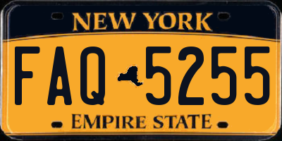 NY license plate FAQ5255