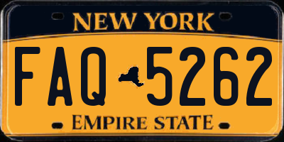 NY license plate FAQ5262