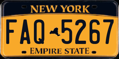 NY license plate FAQ5267