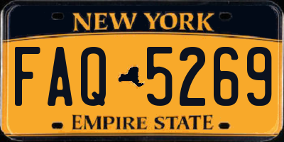 NY license plate FAQ5269
