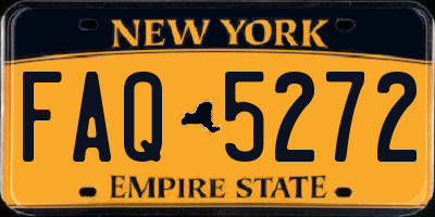 NY license plate FAQ5272