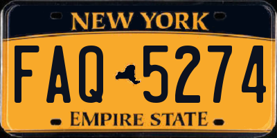 NY license plate FAQ5274