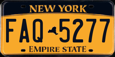 NY license plate FAQ5277