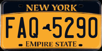 NY license plate FAQ5290