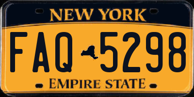 NY license plate FAQ5298