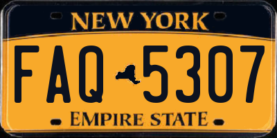 NY license plate FAQ5307