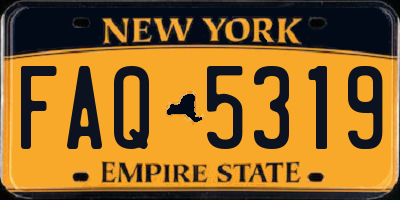 NY license plate FAQ5319