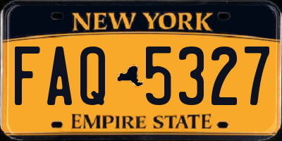 NY license plate FAQ5327