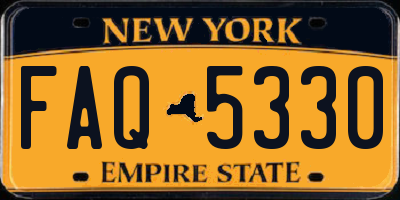 NY license plate FAQ5330