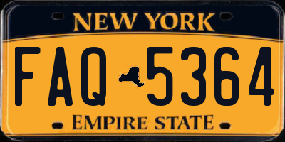 NY license plate FAQ5364