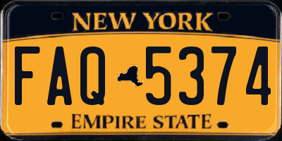 NY license plate FAQ5374