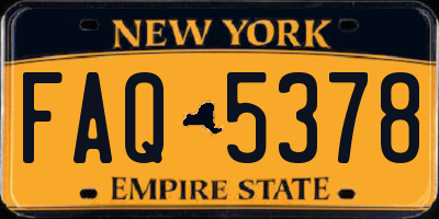 NY license plate FAQ5378
