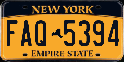 NY license plate FAQ5394