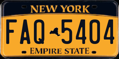 NY license plate FAQ5404