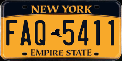 NY license plate FAQ5411