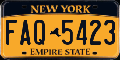 NY license plate FAQ5423