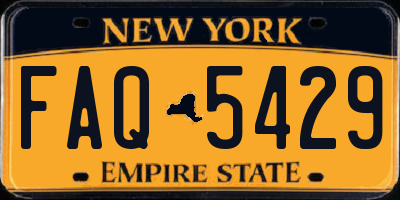 NY license plate FAQ5429