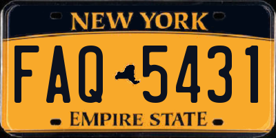 NY license plate FAQ5431