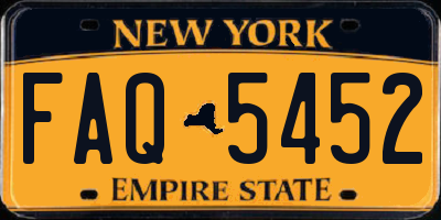NY license plate FAQ5452