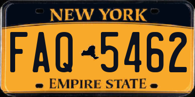 NY license plate FAQ5462