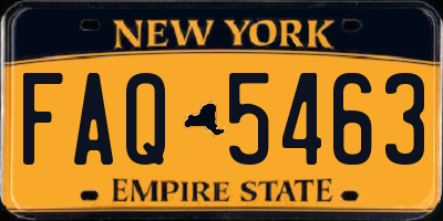 NY license plate FAQ5463