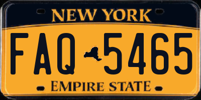 NY license plate FAQ5465