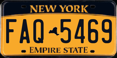 NY license plate FAQ5469