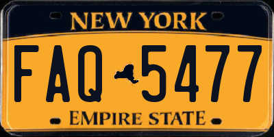 NY license plate FAQ5477