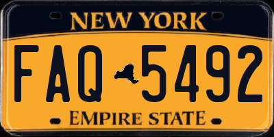 NY license plate FAQ5492