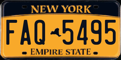 NY license plate FAQ5495