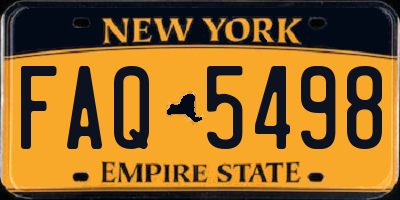 NY license plate FAQ5498