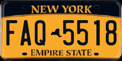 NY license plate FAQ5518
